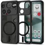 Tech-Protect MagMat MagSafe maciņš Nothing Phone 3 - melns un caurspīdīgs