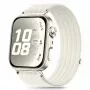Tech-Protect neilona siksniņa Huawei Watch Fit 3 / 4 / 4 Pro / 5 / 5 Pro - balta