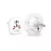 Tech-Protect Universal WL-09 Universāls ceļojumu adapteris no ES balts