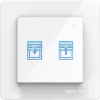 Tech Sterowniki FZ-02M vadu žalūziju slēdzis (balts, 230V AC, 3A, iegremdējamais)