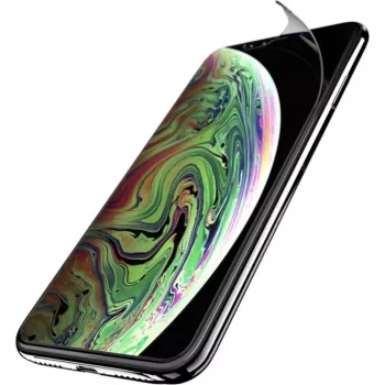 Tech21 Impact Shield ekrāna aizsargplēve iPhone X/XS ar pašatjaunojošu BulletShield T21-5862