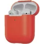 Tech21 StudioColour AirPods 1. un 2. paaudzes maciņš melns FlexShock™ kritienu aizsardzība līdz 2,5 m pretmikrobu slaids viegls ar karabīnes cilpu (T21-8044)