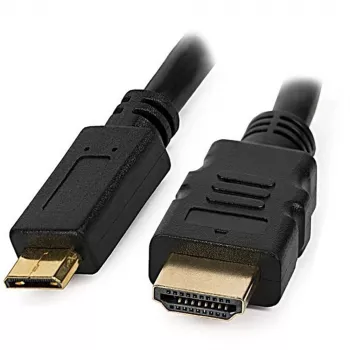 Techly HDMI kabelis - HDMI vīrišķais uz Mini HDMI vīrišķo 0,5m Melns