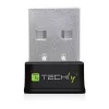 Techly I-WL-USB-600TY Mini WiFi USB adapteris Dual Band MU-MIMO 2dBi 600Mbps melns