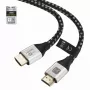 Techly ICOC-HDMI21-8-020T HDMI 2.1 kabelis 8K 10K 48Gbps 2m melns pīts