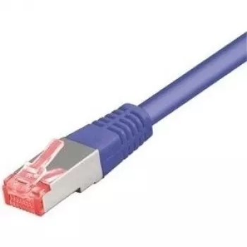 TECLINE Cat 6 S-STP (PIMF) tīkla kabelis, RJ45, violets, 25 m, slaids snagless aizsarguzmava 71525V