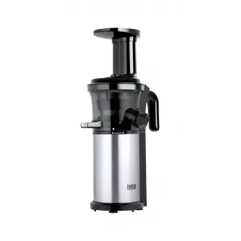 TEESA Lēnais sulu spiede dārzeņiem un augļiem, 150W, 48 RPM, 1L sulas tvertne, Melns