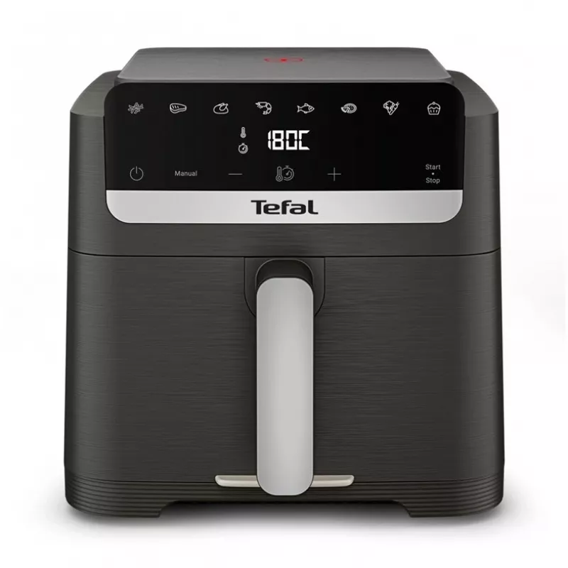 Tefal ActiFry 2-in-1 gaisa fritieris EY866HE1, 1.7 kg, 1500 W, melns un sudrabs