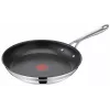 TEFAL Cook Smart Cepamā panna no Jamie Oliver, Nerūsējošais tērauds, 28 cm, Melna
