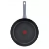 Tefal Daily Cook G7300455 24 cm panna, nerūsējošais tērauds, Titanium 2X nepiedegoša, Thermo-Signal, visām plītīm