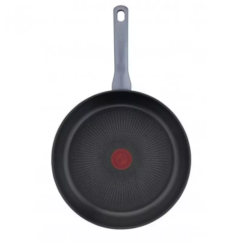 Tefal Daily Cook G7300455 24 cm panna, nerūsējošais tērauds, Titanium 2X nepiedegoša, Thermo-Signal, visām plītīm