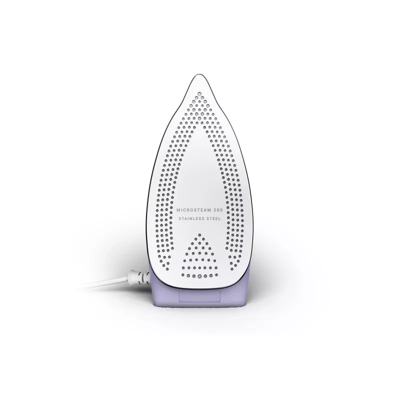 Tefal First Class DB1612E0 ceļojumu gludeklis - 1100 W, nerūsējošā tērauda pamatne, divsprieguma, 70 ml tvertne, balts/zils