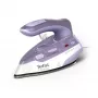 Tefal First Class DB1612E0 ceļojumu gludeklis - 1100 W, nerūsējošā tērauda pamatne, divsprieguma, 70 ml tvertne, balts/zils