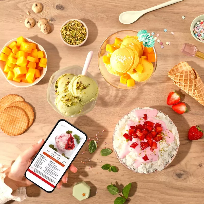 Tefal IG602A Saldējuma gatavotājs 1,6L Balts/Pelēks