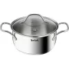 Tefal Intuition B864SA74 Nerūsējošā tērauda trauku komplekts, 10 daļas, piemērots indukcijai, cepeškrāsns drošs, trauku mazgājamās mašīnas drošs