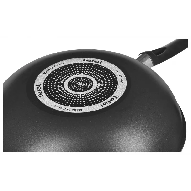 Tefal Simplicity 28 cm wok panna B5821902 – alumīnija nepiedegoša ar Thermo-Spot, gāzes/elektriskā/keramikas/halogēna