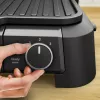 Tefal SuperGrill 3-in-1 GC510DE0 Kontaktgrils, 2000 W, Sudraba/Melns