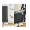 TEFAL YT4050E1 Automātiskais tvaika skapis, 1800 W, 2 L tvertne, 3 programmas, skārienekrāns, salokāms, balts