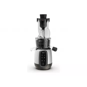TEFAL ZC605D38 lēnā sulu spiede 150W aukstā prese 35 RPM sudraba/melna