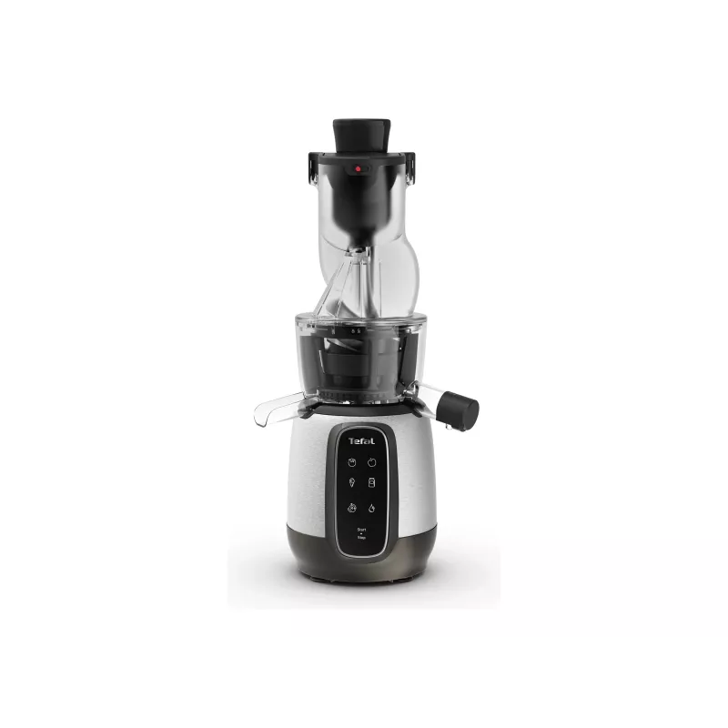 TEFAL ZC605D38 lēnā sulu spiede 150W aukstā prese 35 RPM sudraba/melna