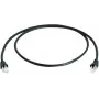 Telegärtner 100008948 CAT 5e F/UTP RJ45 tīkla kabelis, 7,5 m, melns, liesmas aizturošs, ar lieces aizsardzību