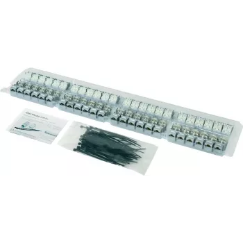 Telegärtner AMJ-Modul K Cat.6a Keystone ligzda, T568A, ekranēta, 24 gab.