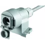 Telegärtner AMJ45 6A kategorijas RJ45 ligzda, taisna, 8P8C, gaiši pelēka, IP67