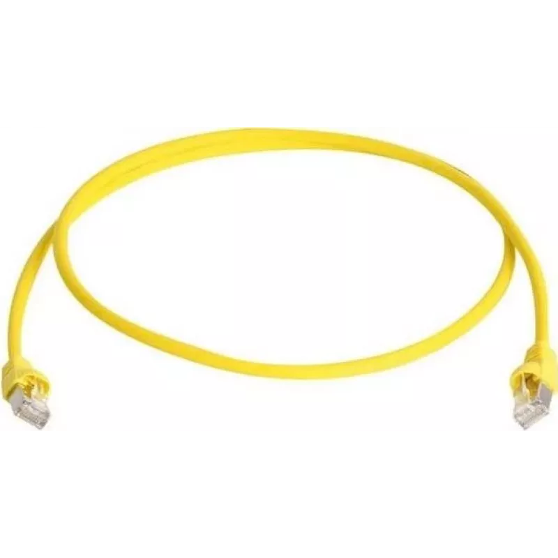 Telegärtner Cat.5e F/UTP savienojuma kabelis, RJ45, 25m, dzeltens L00006D0096
