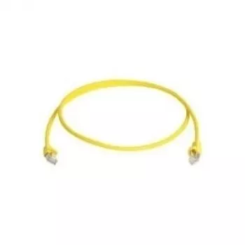 Telegärtner Cat.5e F/UTP savienojuma kabelis, RJ45, 25m, dzeltens L00006D0096