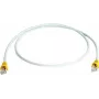 Telegärtner krustotais kabelis RJ45 tēviņš uz RJ45 tēviņš, 1,0m, Cat 5e, UTP, dzeltens L00000A0103