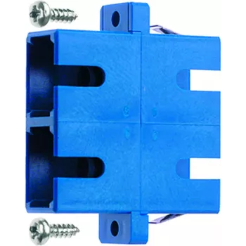 Telegärtner LWL savienotājs 2xSC-Duplex, Multimode & Singlemode uzstādīšanai neapdzīvotos LWL sadales paneļos, sienas sadalītājos - 1 gab. (J08081A0006)