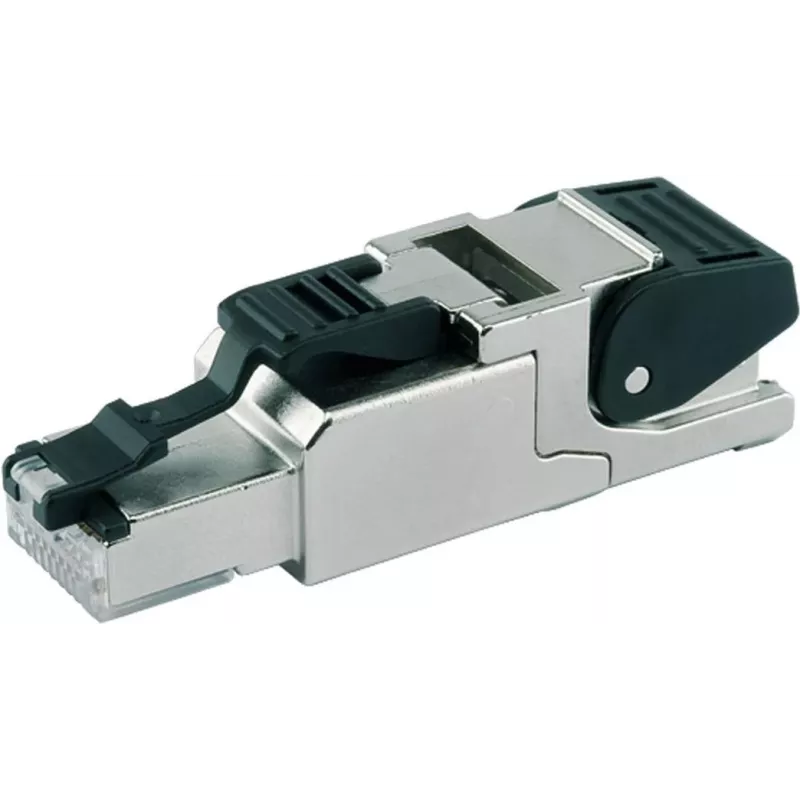 Telegärtner MFP8 RJ45 savienotājs Cat.6a T568B ekranēts ar putekļu vāciņu (J00026A2001)