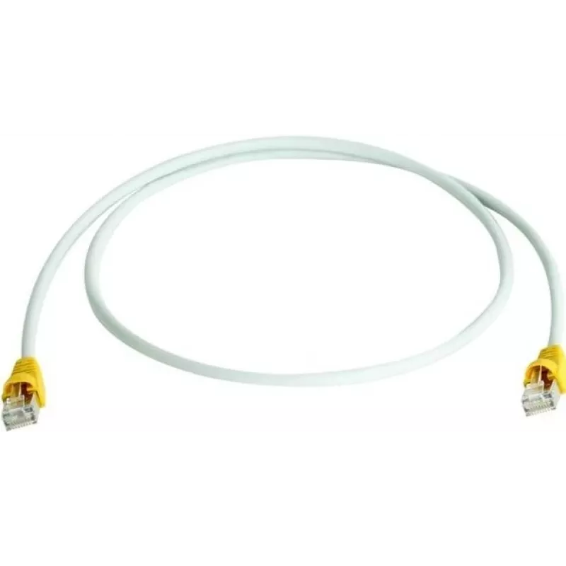 Telegärtner MP8 FS 600 Cat.7 krustotais kabelis, S/FTP PiMF, RJ45 tēviņš uz RJ45 tēviņš, 3m, melns L00002A0120