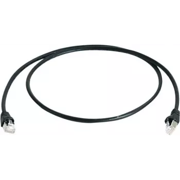 Telegärtner MP8 FS 600 Cat.7 S/FTP tīkla kabelis, RJ45 male uz RJ45 male, 50 m, melns L00006A0056