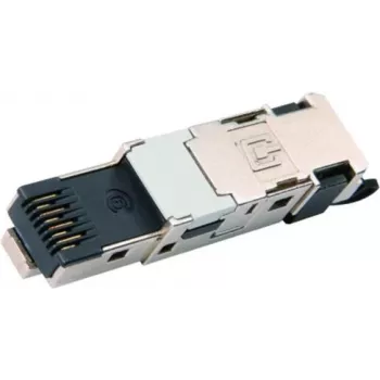 Telegärtner STX IP20 RJ45 spraudnis Cat.6 AWG22-26, bez instrumentiem veicama lauka terminācija, T568B krāsu kodējums, ekranēts, 10G J80026A0046