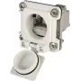 Telegärtner STX V6 RJ45 atloka montāžas savienotāju komplekts Variants 6, 8P8C, ekranēts, Cat.6A, IP67, gaiši pelēks J00020A0483