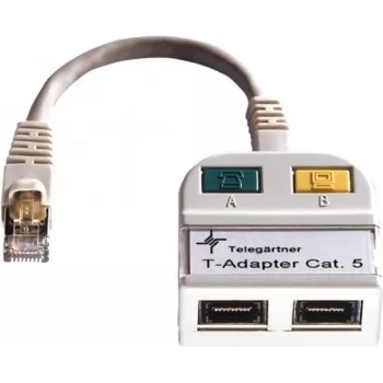 TELEGÄRTNER T-adapteris Cat5e uz 100Base-T/ISDN RJ45 sadalītājs (J00029A0013)