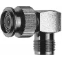Telegärtner TNC spraudnis uz TNC ligzdu adapteris, 50 omi, taisns, niķelis/zelta, DC-11 GHz