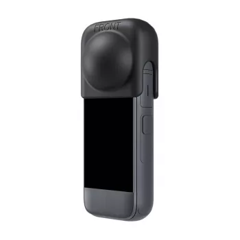 TELESIN Silicone Lens Cover for Insta360 X4 - Black