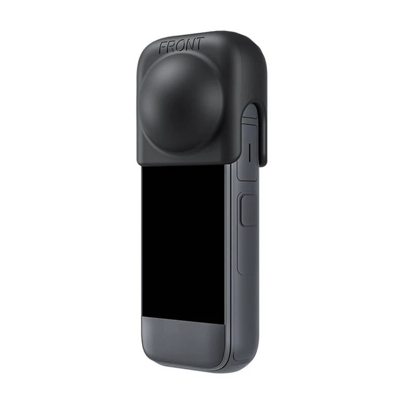 TELESIN Silicone Lens Cover for Insta360 X4 - Black