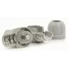 Televes 4131 Angled IEC TV Socket with FM and SAT Outputs