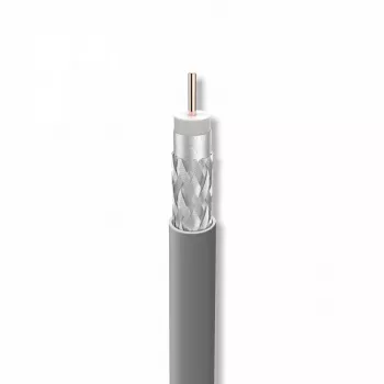 TELEVES CXT 1.02 CU 79% PVC koaksiālais kabelis 1m iekštelpām