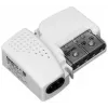 TELEVES PicoKom 1 EC Antenas pastiprinātājs, 1 ieeja, 2 izejas, 12 dB pastiprinājums, 47-694 MHz, F-tipa savienotāji, iekštelpām