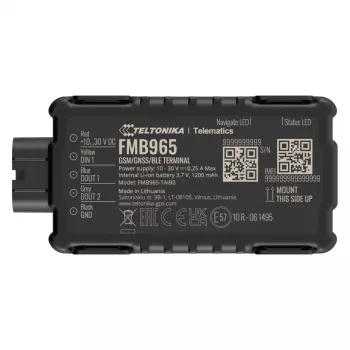 Teltonika FMB9653E8T01 GPS/GSM autotransporta izsekotājs ar 1200mAh akumulatoru