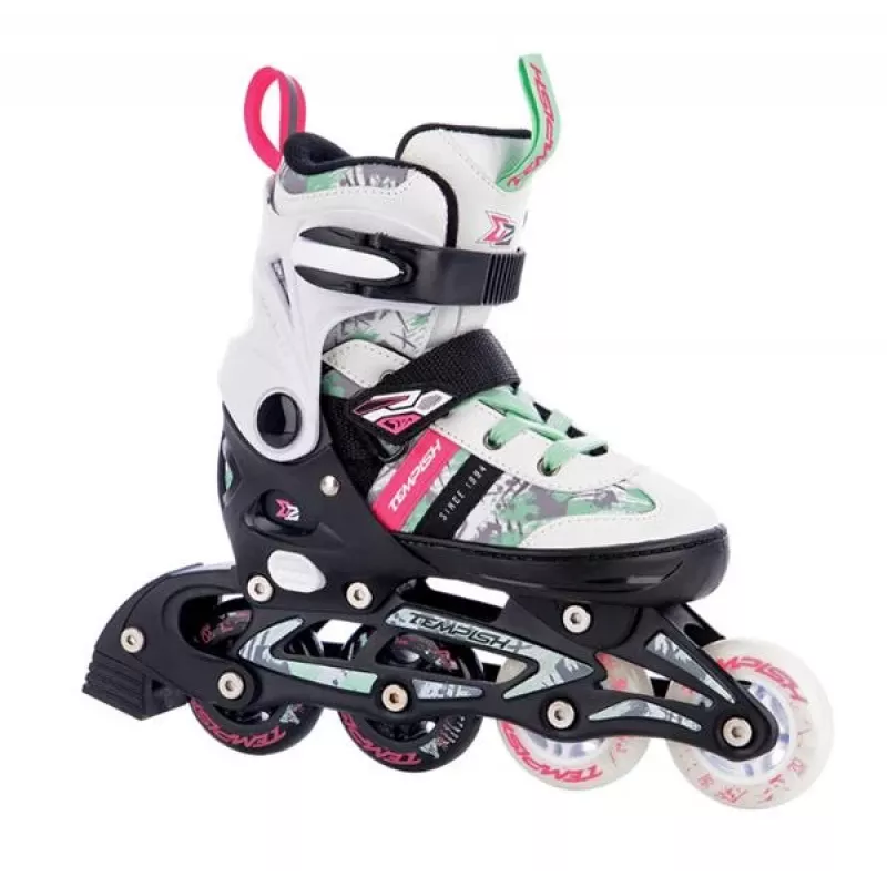 Tempish Dasty 2 Girl Meiteņu Inline Slidas, Rozā/Balta/Melna, EU 33-36