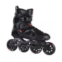 Tempish Ezza 90 inline skrituļslidas – 90 mm riteņi, ABEC 9, EU 45, melna/pelēka/zaļa