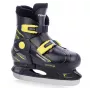 Tempish FUR EXPANZE PLUS Adjustable Ice Hockey Skates - Kids, EU 29-32, Black/Grey