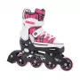 Tempish Rebel T Girl regulējamās skrituļslidas EU 29-32 – rozā/baltā/violetā, 64mm riteņi, ABEC 5