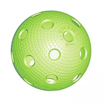 Tempish TRIX florbola bumba zaļa 72mm 23g 26 caurumu PE treniņu un spēļu