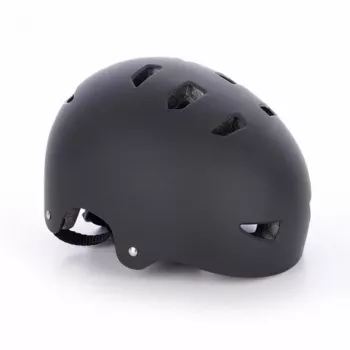 Tempish WRUTH inline ķivere S – melna cietā apvalka skeitborda un skrejriteņu ķivere, 52-54 cm, CE EN 1078